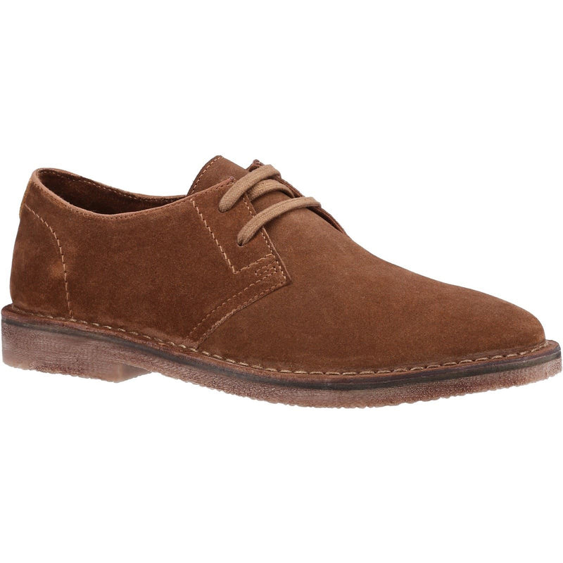 Hush Puppies Scout Scarpe Da Uomo In Camoscio Color Caramello Con Lacci