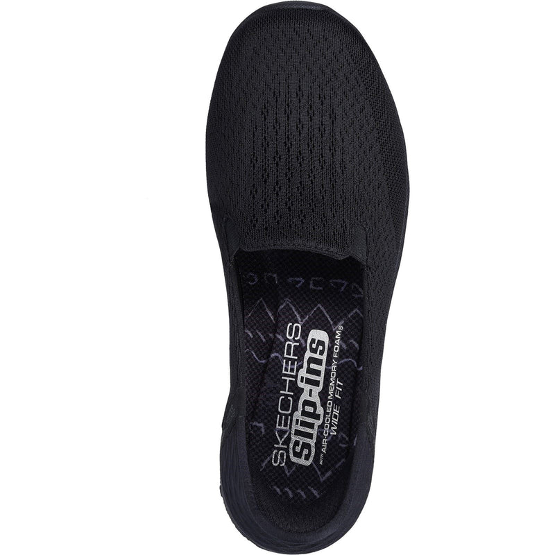 Skechers Reggae Fest 2.0 Guiding Sneakers Nere Da Donna In Poliestere