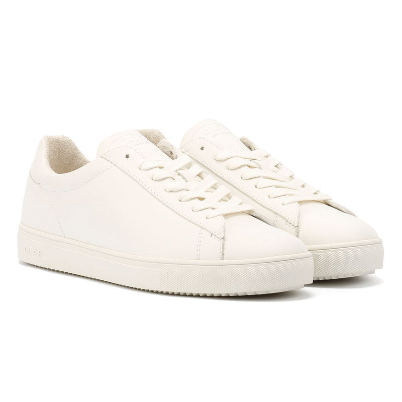Clae Bradley Essentials Sneakers Bianche In Pelle Da Uomo