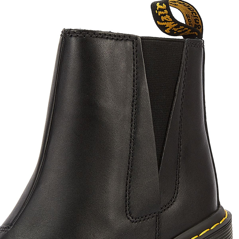 Dr. Martens Stivali Neri Da Donna In Pelle Spence Sendal