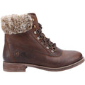 Hush Puppies Effie Stivali Marroni In Ecopelliccia Da Donna