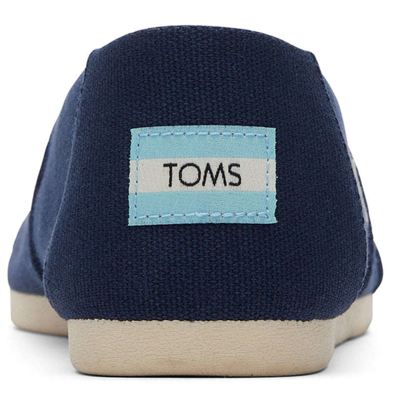 TOMS Alpargata Espadrillas Blu Scuro Da Donna In 100% Cotone