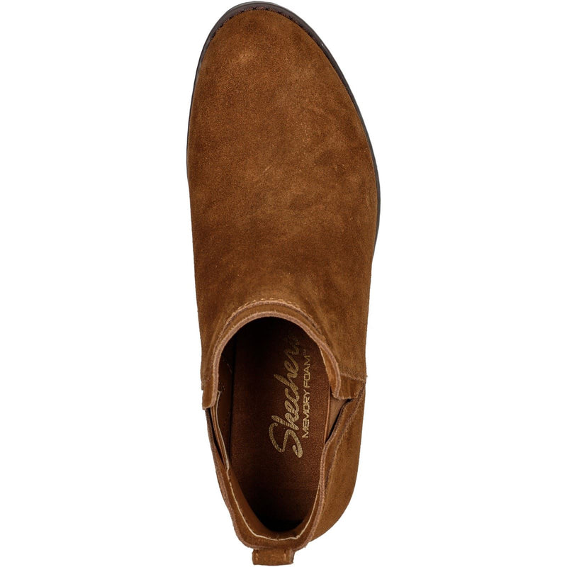 Skechers Texas Rodeo Night Stivali Da Donna Marroni In Pelle