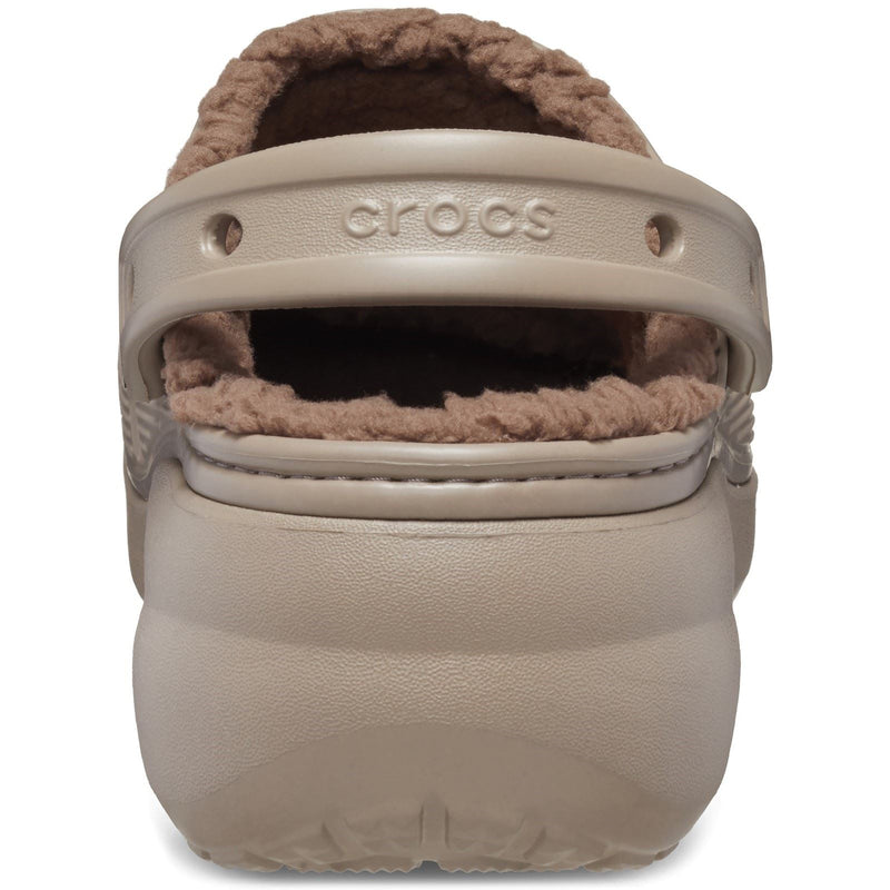 Crocs Classic Platform Lined Ciabatte In Termoplastica Da Donna Con Motivo A Fungo
