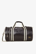 Fred Perry Classic Barrel Borsa A Tracolla In Poliestere Nero/Ecru