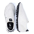 Ralph Lauren Trail 125 Sneakers Bianche Da Uomo In Pelle