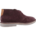 Hush Puppies Samuel Stivali In Camoscio Bordeaux Da Uomo