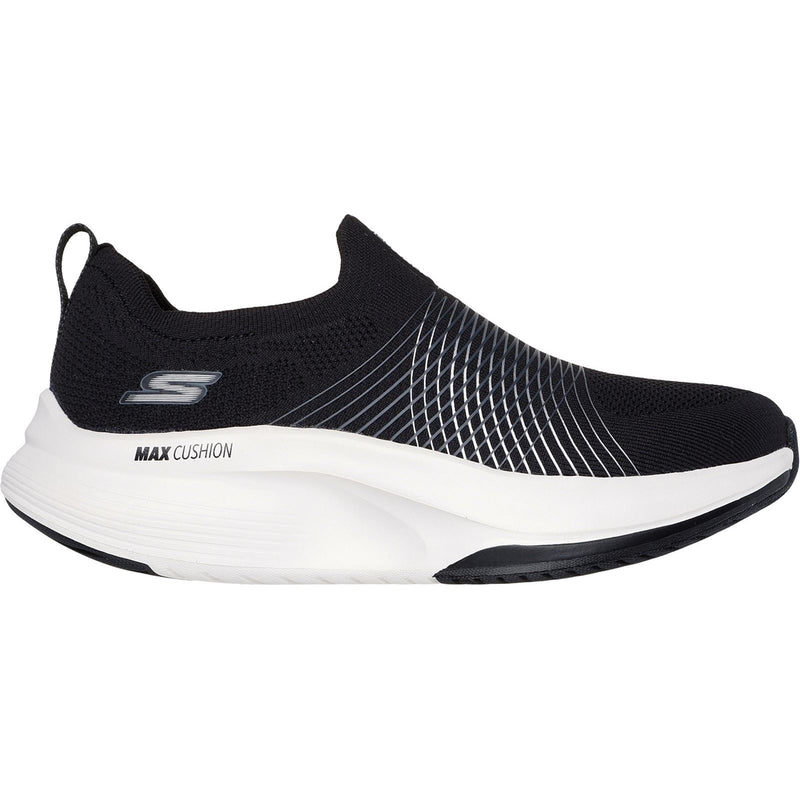 Skechers GO WALK Max Walker Sally Sneakers Da Donna In Tessuto Nero/Bianco