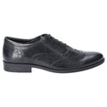 Hush Puppies Oaken Scarpe Nere In Stile Brogue In Pelle Da Uomo