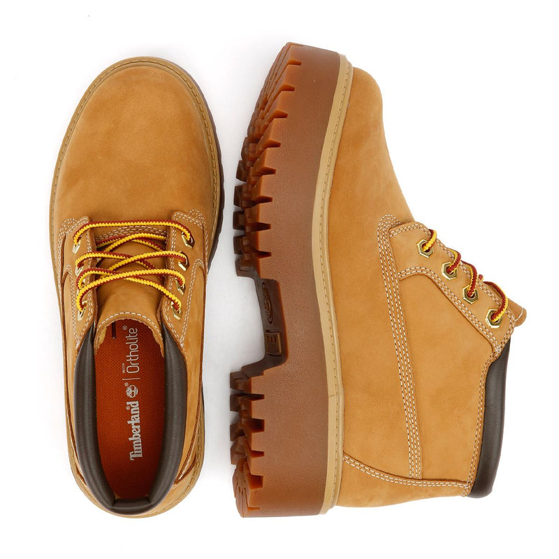 Timberland Stone Street Nellie Stivali Da Donna In Pelle Gialla