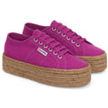 Superga 2790 Rope Sneakers Da Donna Viola Viola Al 100% In Cotone