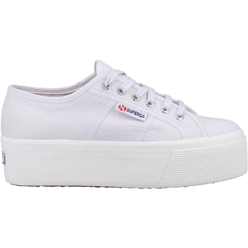 Superga 2790 Linea Up And Down Sneakers Grigie Da Donna In 100% Cotone
