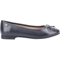 Hush Puppies Naomi Ballerine In Pelle Da Donna Blu Scuro