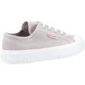 Superga 2630 Stripe Sneakers Colomba Grigie Da Donna In 100% Cotone