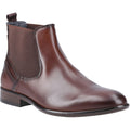 Pod Frank Stivali Da Uomo Color Cognac In Pelle/Tessuto.