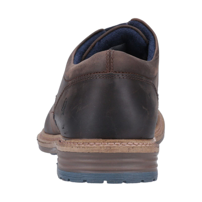 Hush Puppies Julian Scarpe Stringate Da Uomo In Pelle Marrone.