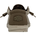 HEYDUDE Wally Sox Scarpe Da Barca Beige In Similpelle Da Uomo