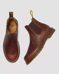 Dr. Martens 2976 Ambassador Stivali Marrone In Pelle