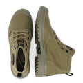 Palladium SP20 Hi CVS Stivali Verdi In Canvas