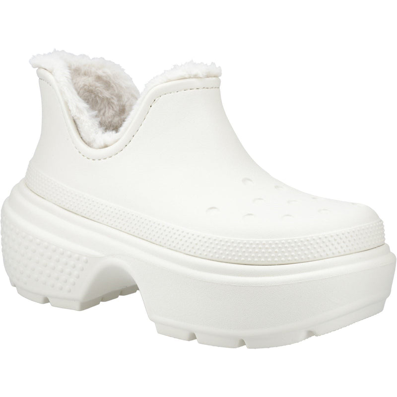 Crocs Stomp Shorty Stivali In Lino Termoplastico Da Donna