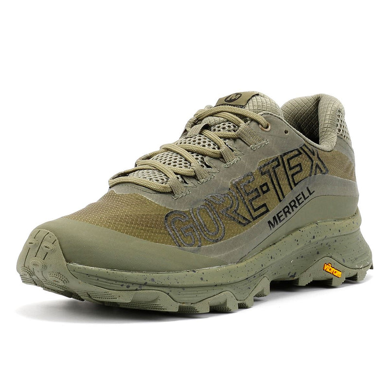 Merrell Moab Speed Gore-Tex SE Scarpe Da Ginnastica Verdi Da Uomo