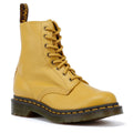 Dr. Martens 1460 Pascal Virginia Stivali Gialli In Pelle Da Donna