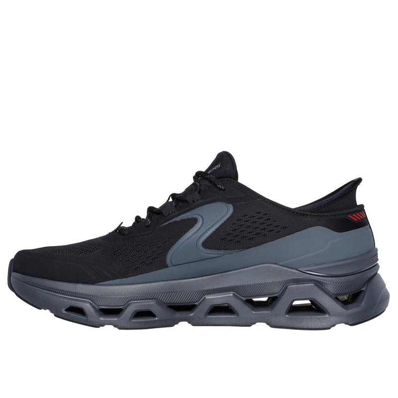 Skechers Glide-Step Altus Sneakers Sintetiche Nere/Grigie Da Uomo