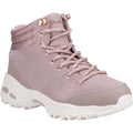 Skechers D'Lites Stivali Rosa Cipria In Pelle Da Donna