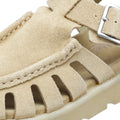 Clarks Originals Meadow Buckle Sandali Beige In Camoscio Da Donna