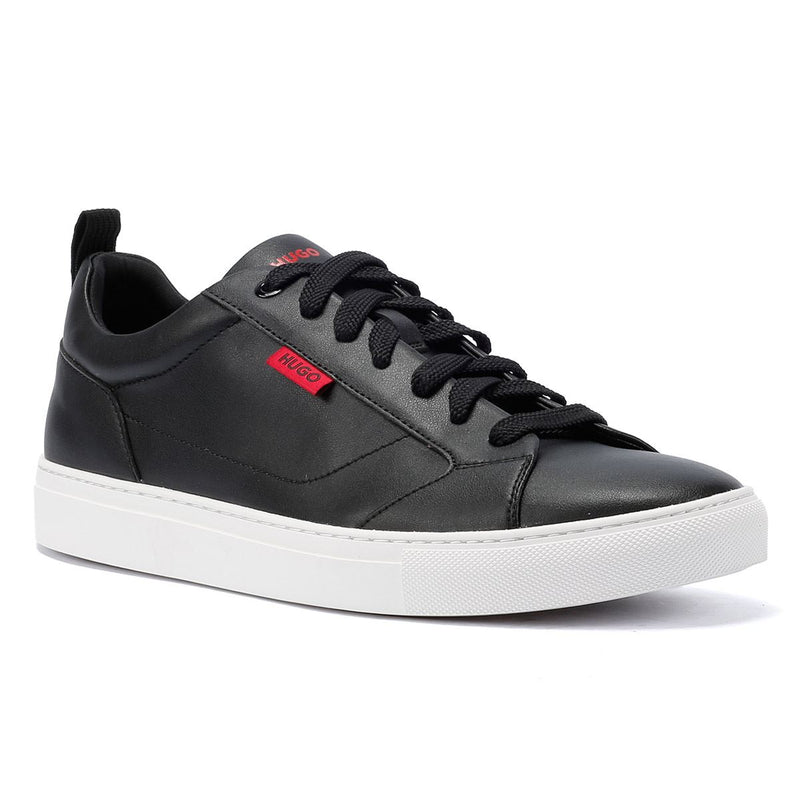 Hugo Morrie Tennis Sneakers Da Uomo Nere In Similpelle