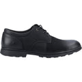 Hush Puppies Trevor Scarpe Stringate In Pelle Da Uomo Nere