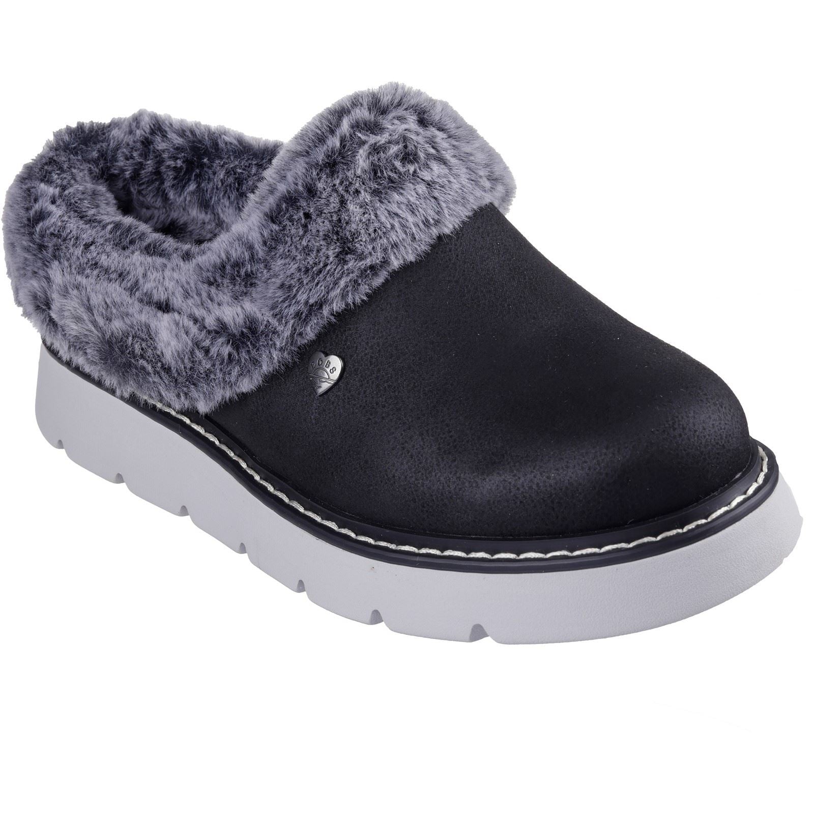Skechers Keepsakes Lite Cozy Blend Pantofole Nere Da Donna