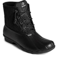 Sperry Saltwater SeaCycled RPET Stivali Da Pioggia Neri In Sintetico