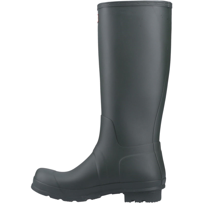 Hunter Original Tall Stivali Di Gomma Verde Scuro Da Uomo.