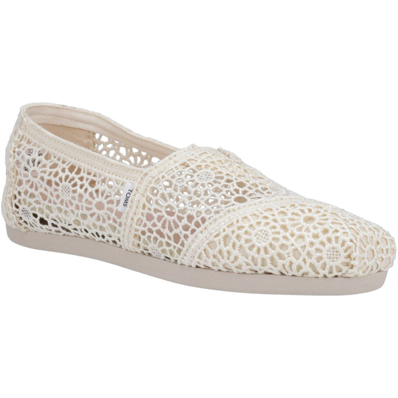 TOMS Alpargata Espadrillas Naturali Da Donna In Sintetico