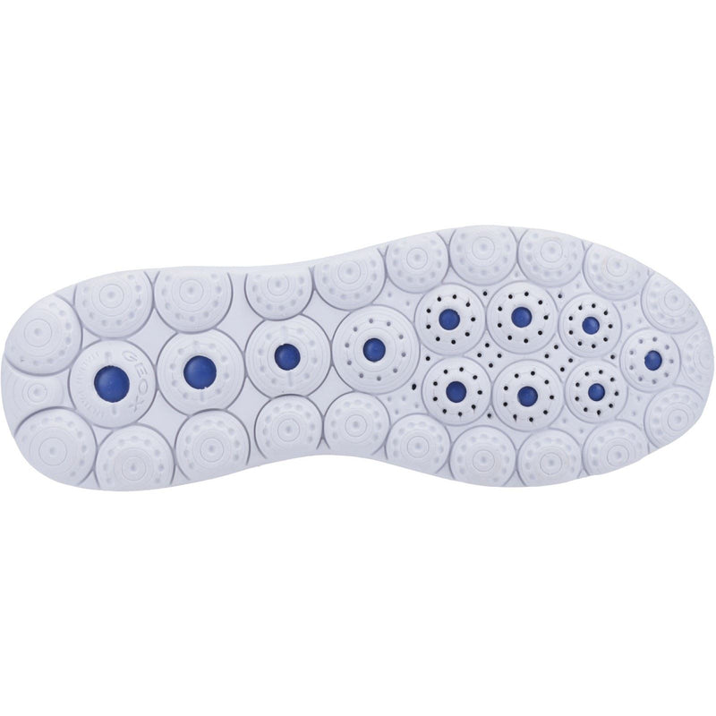 Geox D Spherica A Sneakers Bianche Da Donna In Pelle