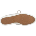 Sperry Authentic Original 2-Eye Seacycled Scarpe In Cotone Color Crema Da Uomo Con Lacci.