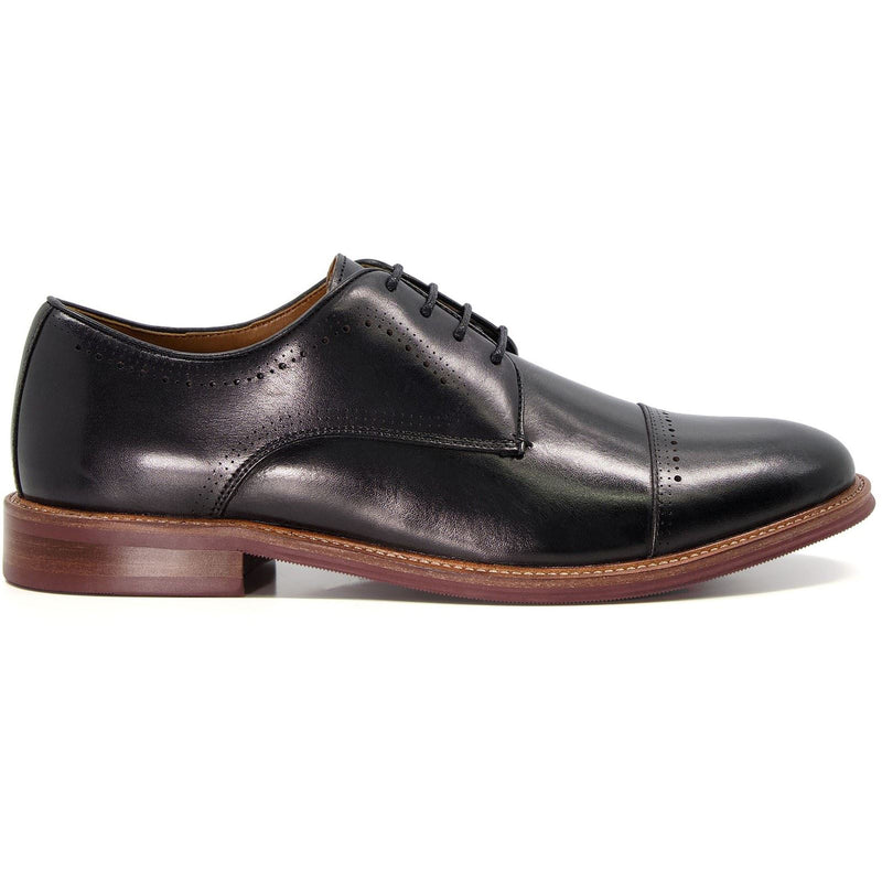 Dune Savion Scarpe Oxford Nere In Pelle Da Uomo