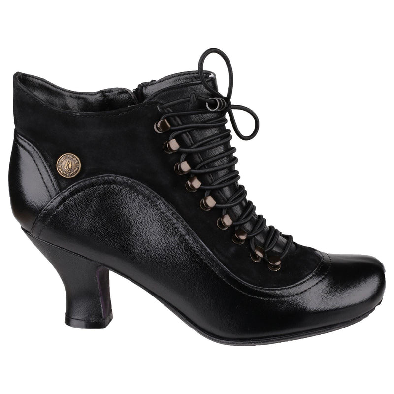 Hush Puppies Vivianna Stivali Da Donna In Pelle Nera