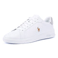 Ralph Lauren Heritage Court II Sneakers Bianche Da Uomo In Pelle