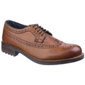 Cotswold Poplar Scarpe Brogue In Pelle Marrone Da Uomo