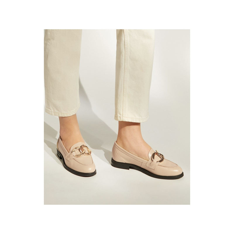 Dune Goddess Mocassini Da Donna In Pelle Color Cammello