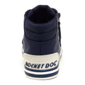 Rocket Dog Jazzin Hi Sneakers Da Donna In Cotone Blu Scuro