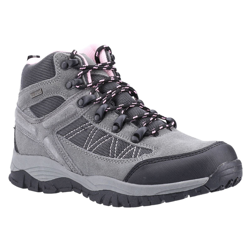 Cotswold Maisemore Stivali Da Trekking Grigi Da Donna In Camoscio