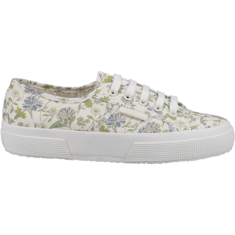 Superga 2750 Floral Print Sneakers Da Donna In Cotone Bianco/Stampa Floreale