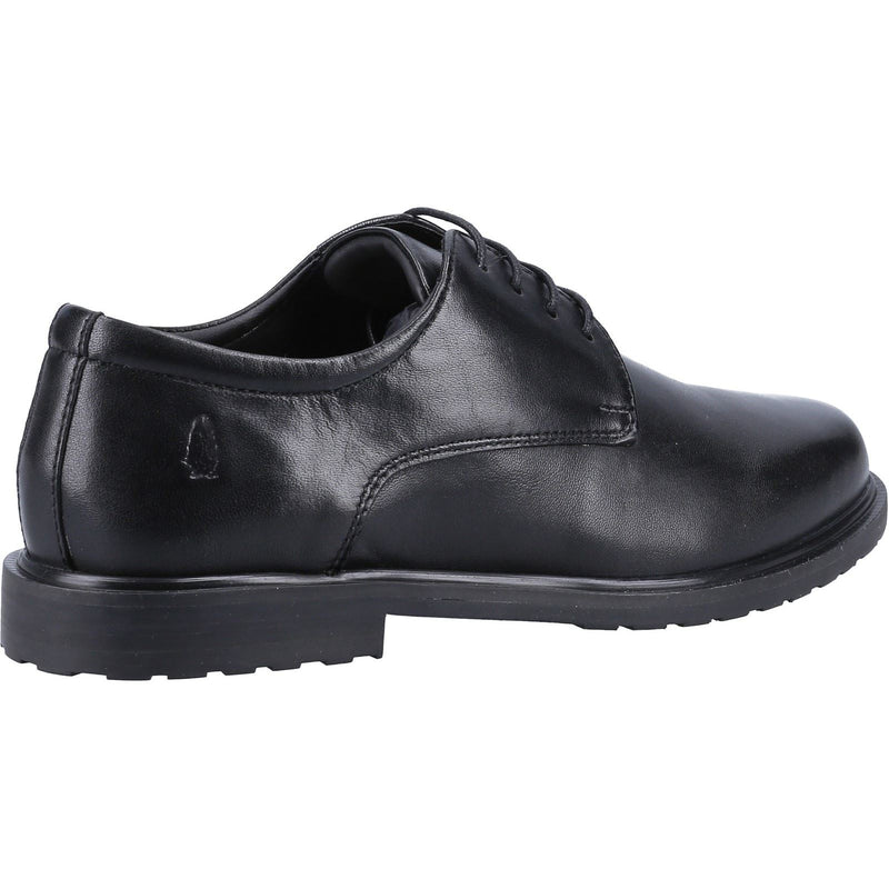 Hush Puppies Verity Slip On Scarpe Nere Stringate Brogue Da Donna In Pelle
