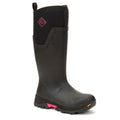 Muck Boots Arctic Ice Tall Stivali Di Gomma Neri/Rose Fluo