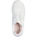 Skechers Uno Lite Lite Work Sneakers Bianche In Sintetico Da Donna