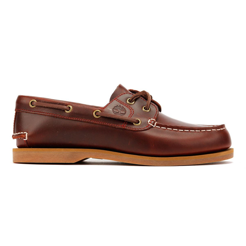 Timberland Classic 2 Eye Scarpe Da Donna In Pelle Rosse