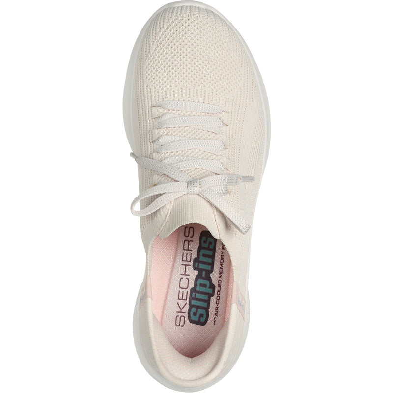 Skechers Ultra Flex 3.0 Brilliant Sneakers Da Donna In Cotone Naturale